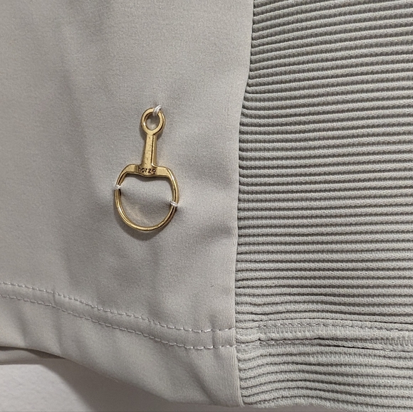 Horze high stretch polo tshirt - Picture 5 of 9